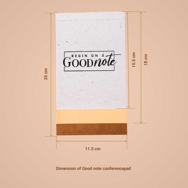 ECO-FRIENDLY PLANTABLE CONFERENCE PAD (24 PAGES) - Image 2