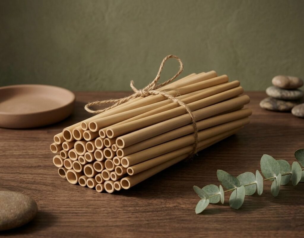 Bamboo Straws (Pack of 70)