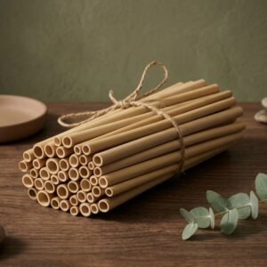 Bamboo Straws (Pack of 70)