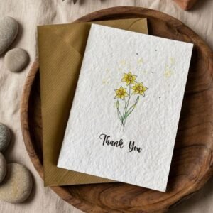 Plantable Thank You Cards