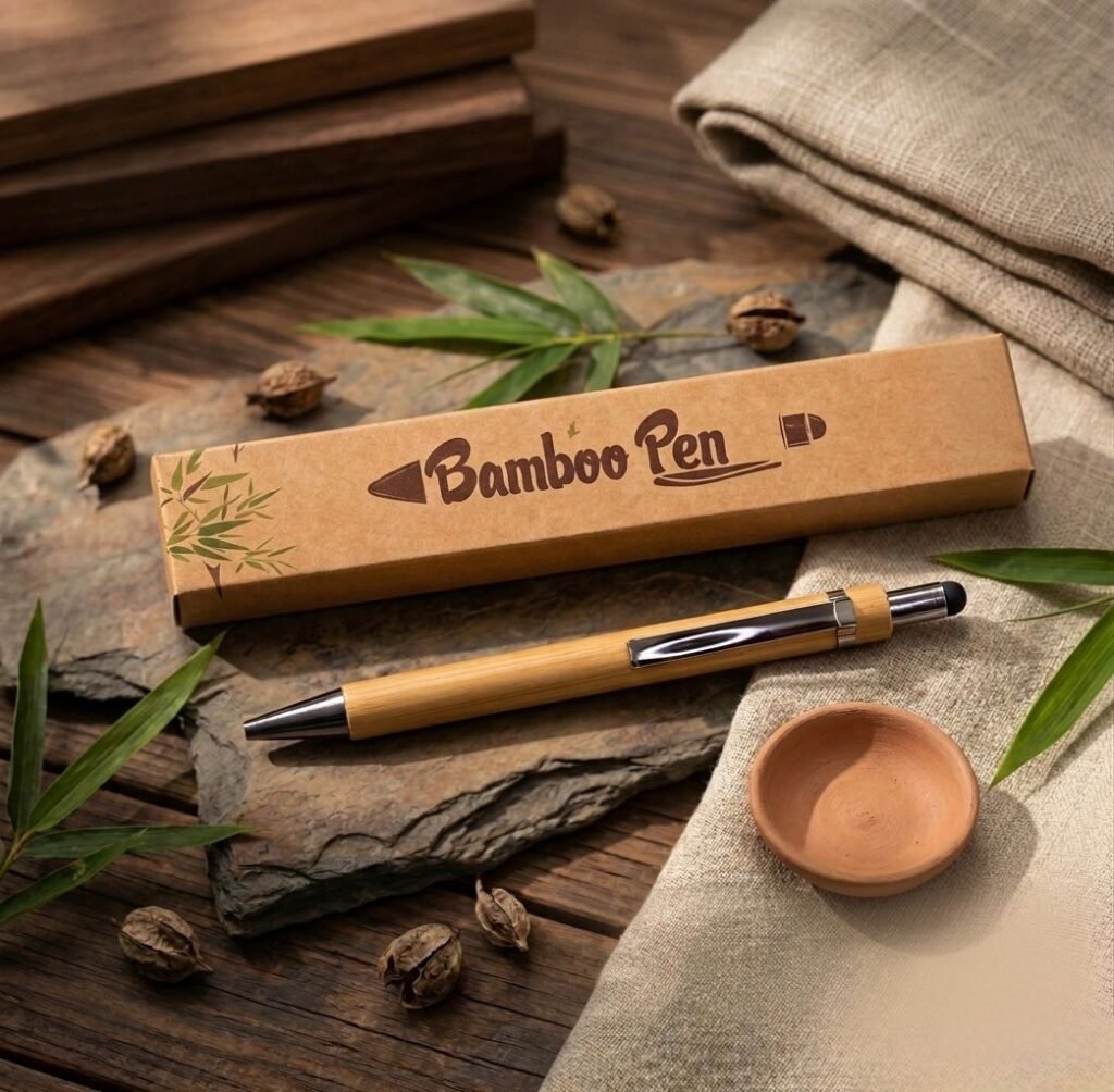 Bamboo Pen with Stylus