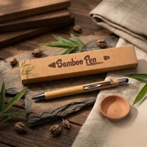 Bamboo Pen with Stylus