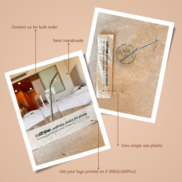Reusable Metal Straw Set - Image 3